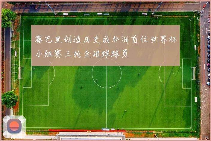 赛巴里创造历史成非洲首位世界杯小组赛三轮全进球球员